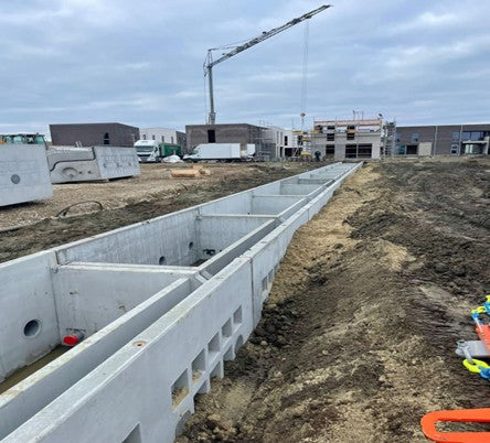 Grootschalig afvoersysteem voor veilige en schone afvoer