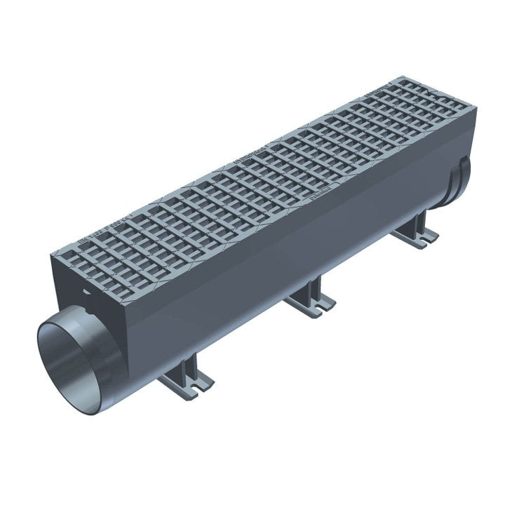 Drainage channel Hydroblock 200 PD - Pedestrian design, stylish – DWTN