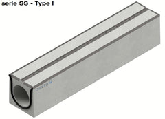 Hidden gutter Delta O 200