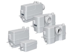 Sololift-fecaliënhoudend afvalwater