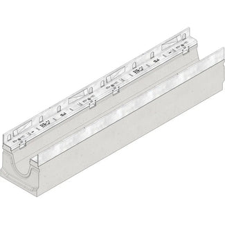 Afvoergoot Faserfix Super 100 type 01. L=1m, h=190mm