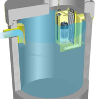 Coalescentieafscheider-Benzineafscheider-Afscheider-Slibvangput-Beton-DWTN