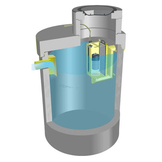 Coalescentieafscheider-Benzineafscheider-Afscheider-Slibvangput-Beton-DWTN