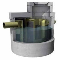 Koaleszenzabscheider 15l/s. Schlammfang 2000l. D400KN. Beton