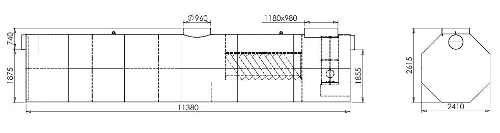 Coalescentieafscheider-Gecoat-Staal-250ls-Tekening-DWTN