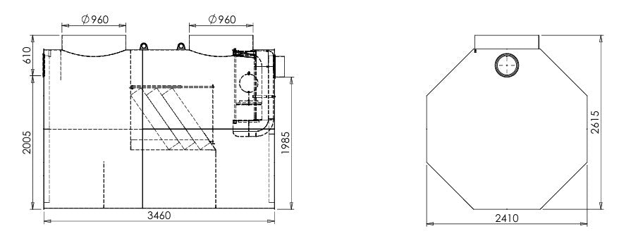 Coalescentieafscheider-Gecoat-Staal-80ls-Tekening-DWTN