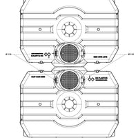 Easy Rain-Regenwatertanks-Opslagtanks-Regenwateropvang-6000l-Tekening bovenkant-DWTN