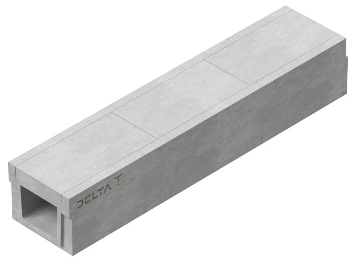 Betonnen kabelgoot Delta T 5070. A15KN. L=2m. Inliggend deksel