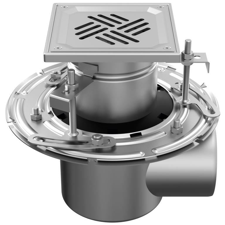 RVS-Tweedelige-Afvoerput-Vloerput-WMK150-110H2-DWTN