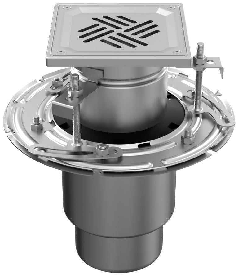 RVS-Tweedelige-Afvoerput-Vloerput-WMK150-110V2-DWTN