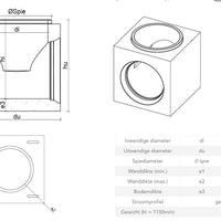 Ronde-Betonnen-Inspectieput 1000mm-GVM4-Tekening-DWTN