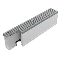 Roostergoot-Maxi-100-Langstaafrooster-F900KN-L=1m-H=260mm-Onderafvoer-DWTN