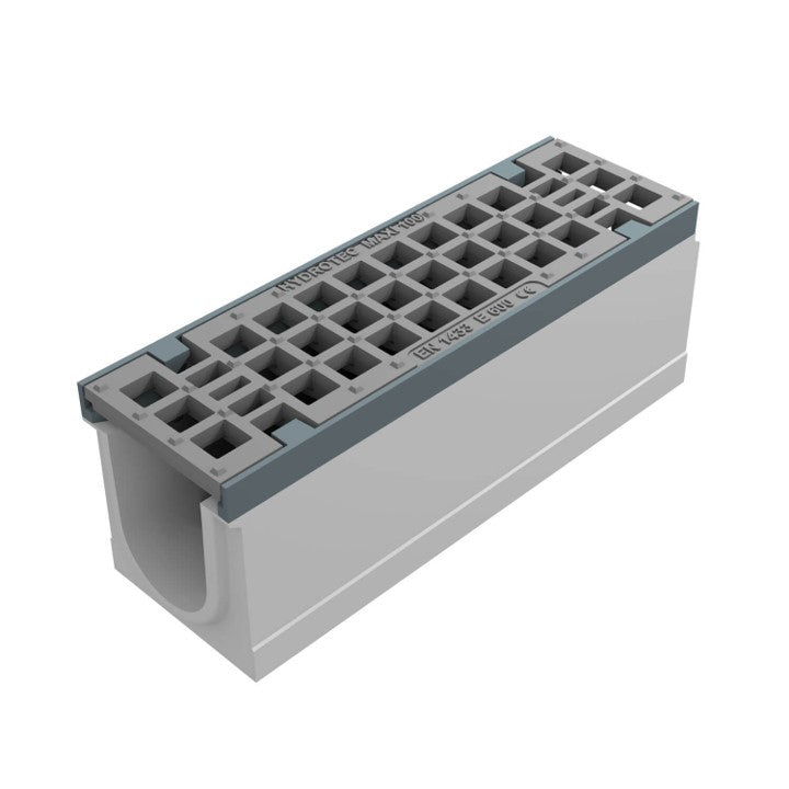 Roostergoot-Maxi-100-Maasrooster-E600KN-L=0,5m-H=185mm-DWTN