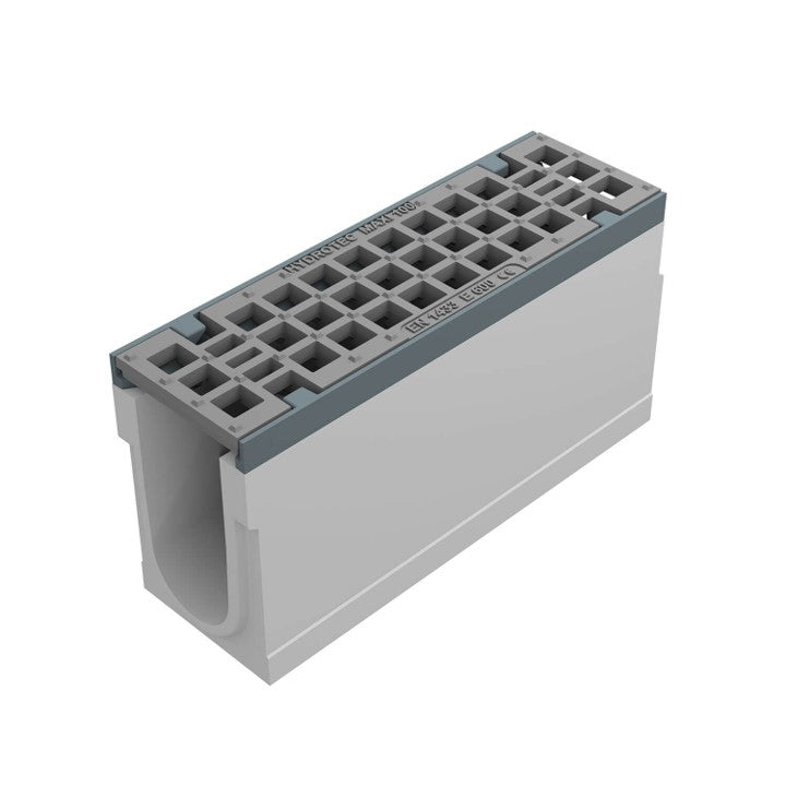 Roostergoot-Maxi-100-Maasrooster-E600KN-L=0,5m-H=235mm-DWTN