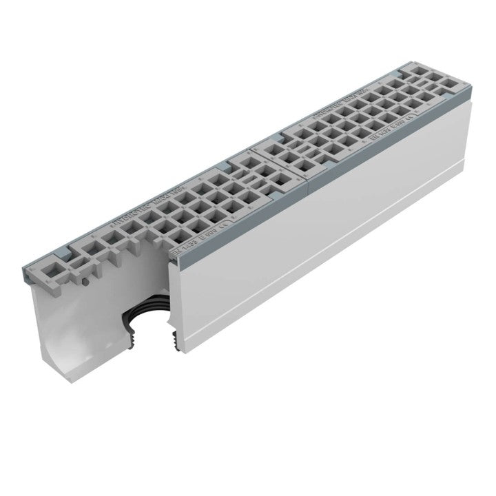Roostergoot-Maxi-100-Maasrooster-E600KN-L=1m-H=210mm-Onderafvoer-DWTN
