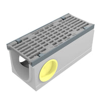 Roostergoot-Maxi-150-Langstaafrooster-F900KN-L=0,5m-H=210mm-Hoekstuk-Tstuk-DWTN