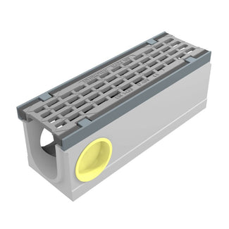 Roostergoot-Maxipur-100-Langstaafrooster-D400KN-L=0,5m-H=185mm-Hoekstuk-Tstuk-DWTN