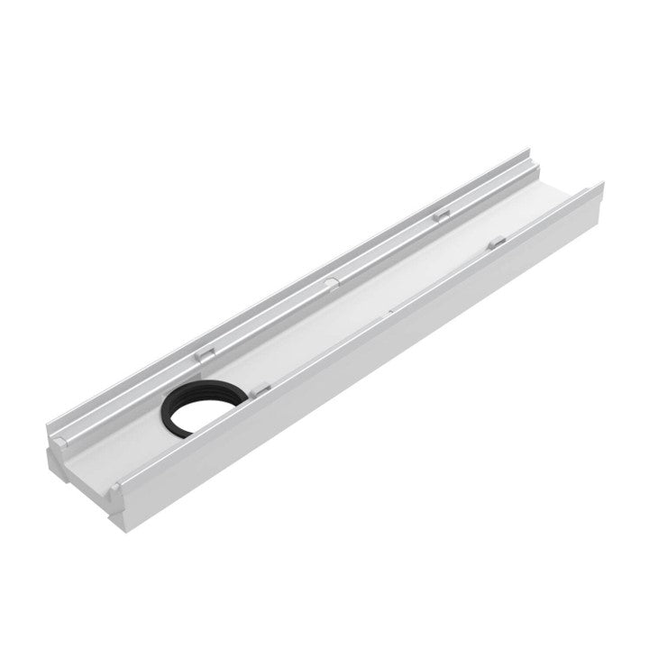 Roostergoot-Top-100-C250KN-L=1m-H=80mm-Onderafvoer-DWTN