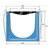Tekening-Prefaest-Roostergoot-HRI-700-650-Diederen-Afwateringstechniek