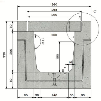 Zelfdragende-Betongoot-2020-Klasse-A-15KN-Inliggend-Tekening-DWTN