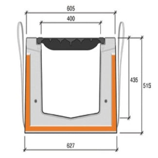 Zelfdragende-HRI-XP-400-400-Roostergoot-Afvoergoot-Lijngoot-Betongoot-Tekening-DWTN
