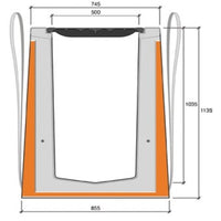 Zelfdragende-HRI-XP-500-1000-Kabelgoot-Leidinggoot-Tekening-DWTN
