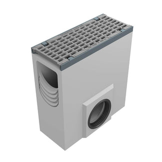 Maxi 150 Sand Trap. L=0.5m. Long-bar grate. 160mm outlet. D400KN