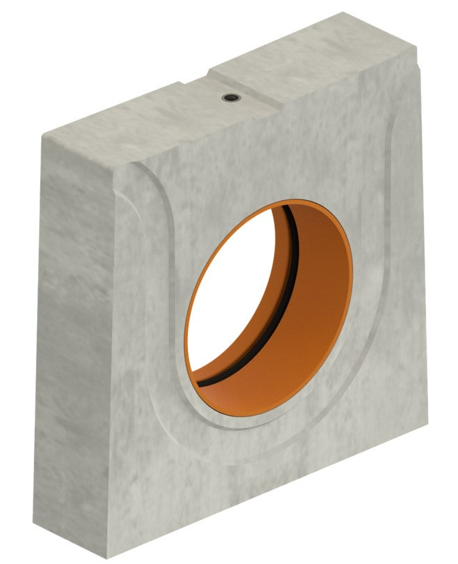 Closing plate concealed gutter 200mm. Drain 200mm. Without sealing rubber