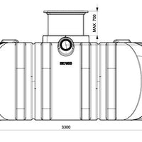 Regenwatertank Easy Rain 7.500 l