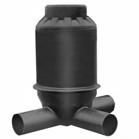 PE convex bottom inspection pit 1000mm. Height 3000mm