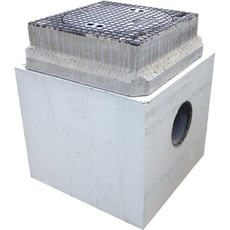 Betonnen controleput BCE 250. Aansluitingen 250mm. Klasse D400KN