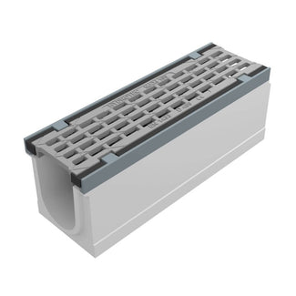 Maxipur 100 Gutter. L=0.5m. Long-bar grating. D400KN