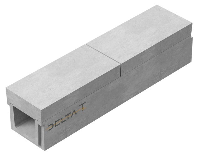 Cable duct 6060. D400. Surface-mounted lid. L=2m