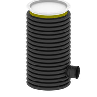 Rigofill shaft extension tube 600mm. L=2m. Inlet 315mm