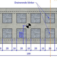 Infiltration gutter 160. D400. L=2m