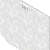 Eindplaat dicht Super 100 type 01. Verzinktstaal