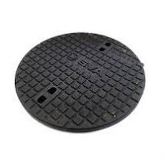 Cast iron manhole cover Basic. Daylight size 520mm. D400KN. Inscription SEPARATION