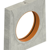 Verschlussplatte Schlitzzrinne 600 mm. 500 mm ablassen. Ohne Dichtungsgummi