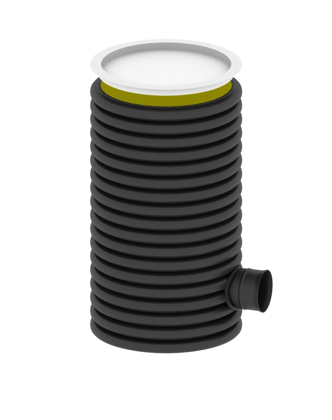 Rigofill shaft extension tube 600mm. L=2m. Inlet 200mm