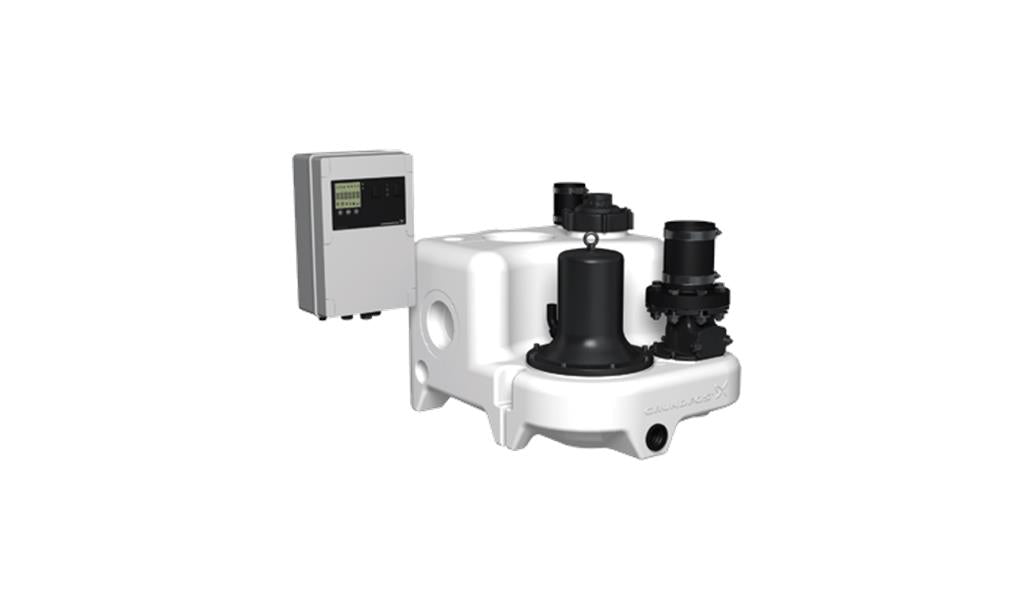 Opvoerinstallatie Multilift M 12.1.4. Enkelpomps. 50m3/h. H=8,3m. 230V