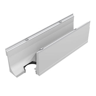 Top 200 Gutter. L=1m. H=310mm, bottom outlet 160mm. C250KN