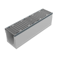 Maxi 200 Gutter. L=1m. Long-rod grating. F900KN