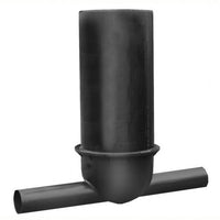 PE bolle bodem inspectieput 600mm. Hoogte 1200mm