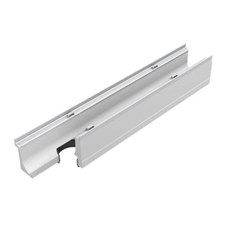 Top 100 Gutter. L=1m. H=160mm, bottom outlet 110mm. C250KN