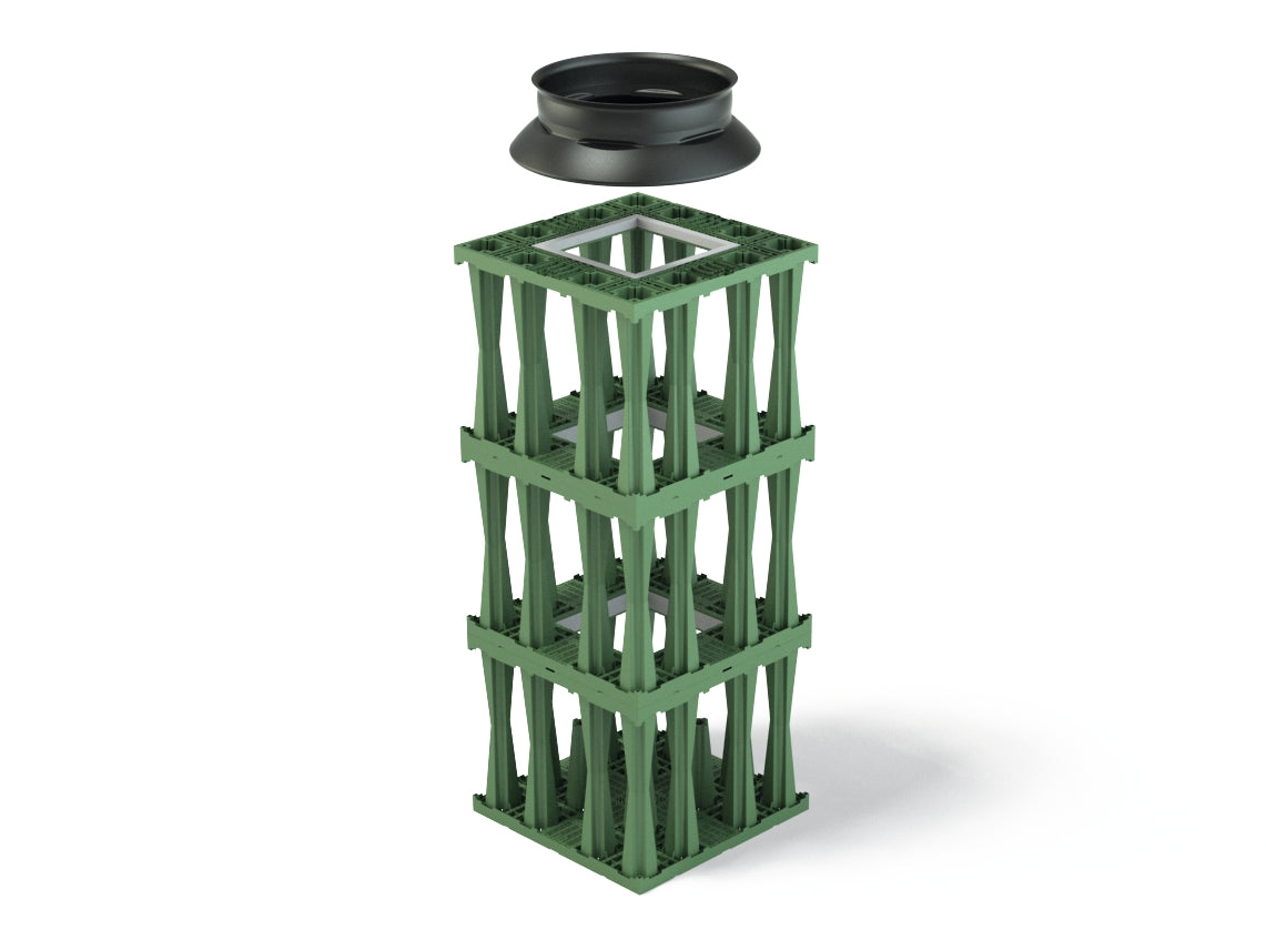 Rigofill inspection pit QuadroControl ST-A. H=1980mm