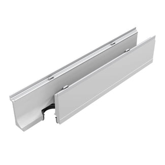 Top 100 Gutter. L=1m. H=210mm, bottom outlet 110mm. C250KN