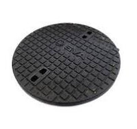 Cast iron manhole cover Basic. Daylight size 520mm. D400KN