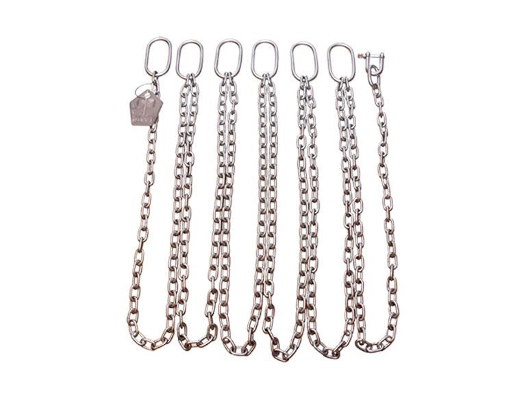 Grundfos stainless steel certified lifting chain. 500kg. L=2m