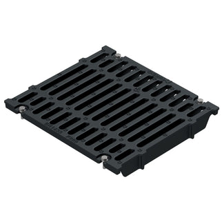 Cast iron grate for grate gutter 400. F900. Inset. L=0.5m