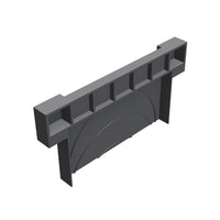 PE-Endplatte schließt 100-mm-Rinne. Top/Maxi 100